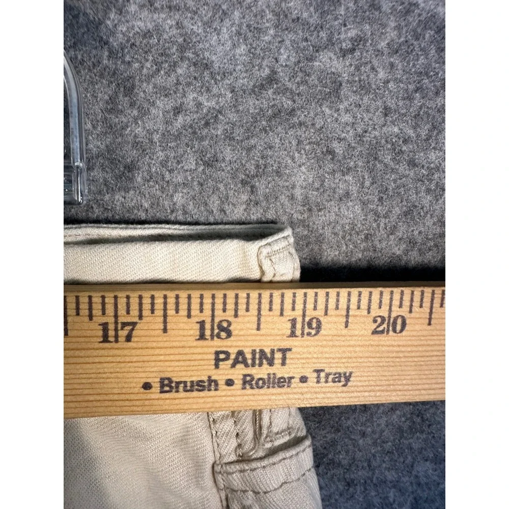 Tommy‎ Bahama Authentic Jeans Mens 36x34 Cream Cotton Linen Straight Leg Pants
